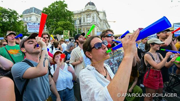 Schon vor dem Sommer wurde am Ring gegen Einsparungen protestiert