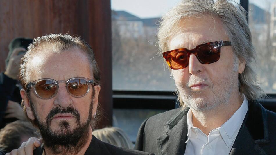 Ringo Starr (l.) und Paul McCartney (r.) sind die einzigen noch lebenden Beatles.