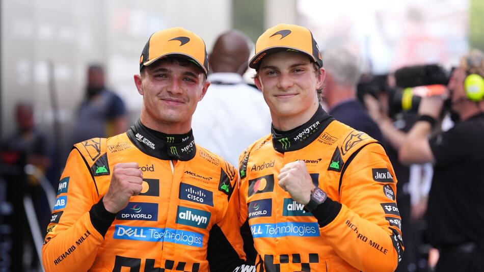Lando Norris und Oscar Piastri