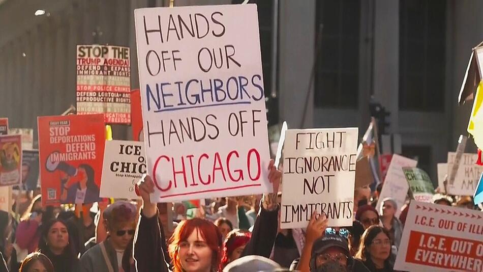 Trumps Einsatzpläne sorgen für Angst und Widerstand in Chicago
