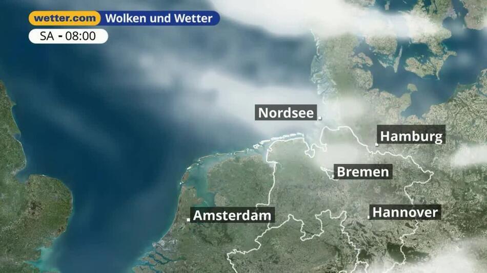 "Nordsee: Dein Wetter für Deine Region!"