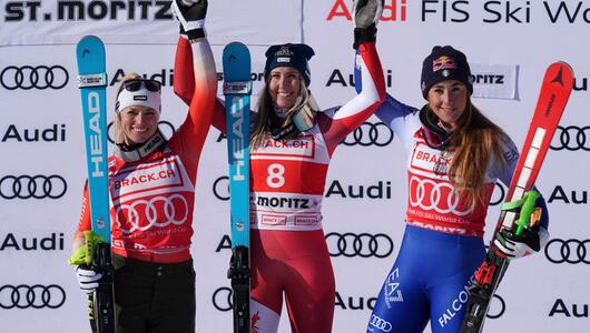 Ski alpin: Weltcup Super-G Frauen