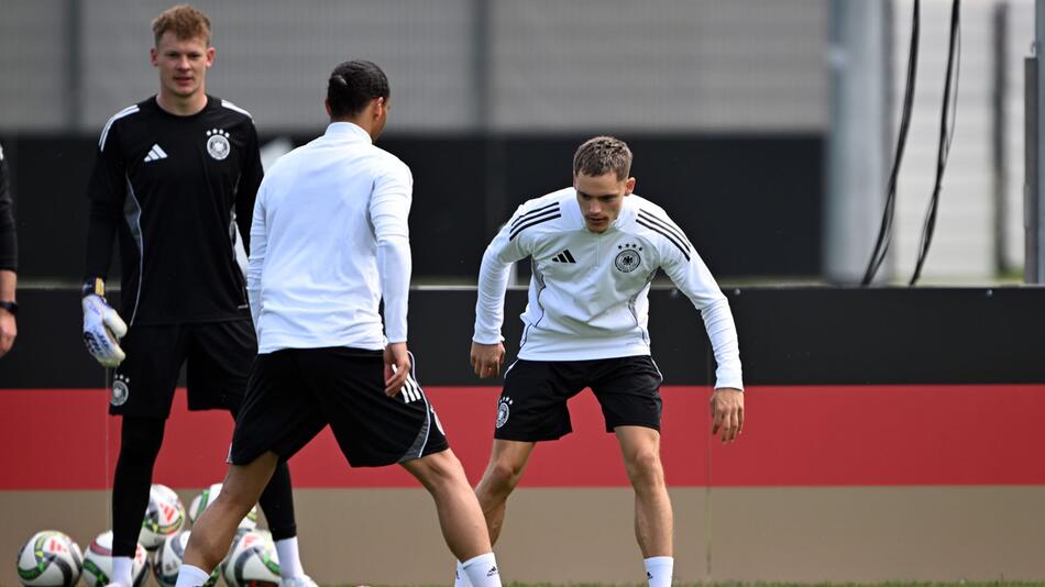 Abschlusstraining Fußball Nationalmannschaft Männer