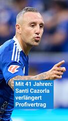 Mit 41 Jahren: Fußballer Santi Cazorla verlängert Profivertrag
