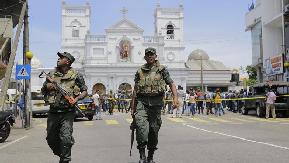 Explosionen in Sri Lanka