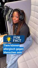 Fun Fact: Tiere können allergisch auf Menschen reagieren
