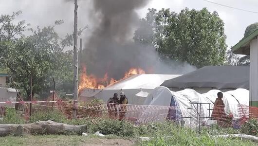 DR Kongo: Wütende Angehörige brennen Ebola-Klinik nieder 