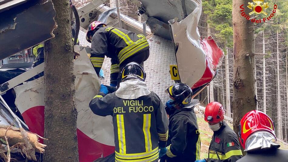 Tote bei Seilbahnunglück in Italien