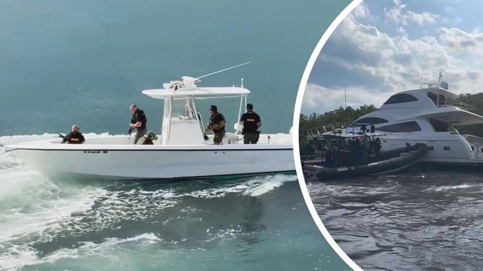 Millionen-Jacht gestohlen: Russe in Florida nach Verfolgungsjagd verhaftet