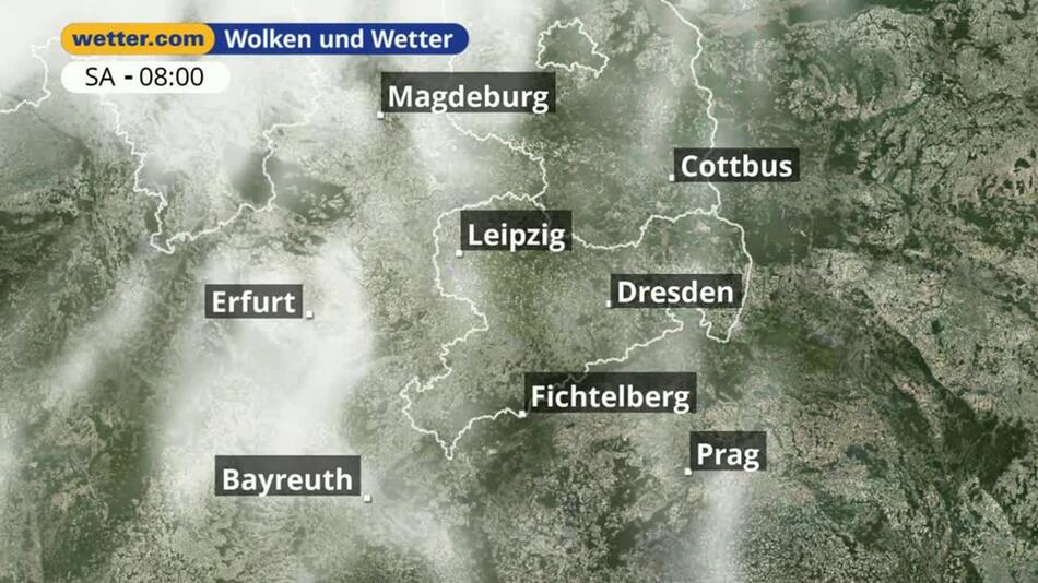 "Sachsen: Dein Wetter für Deine Region!"