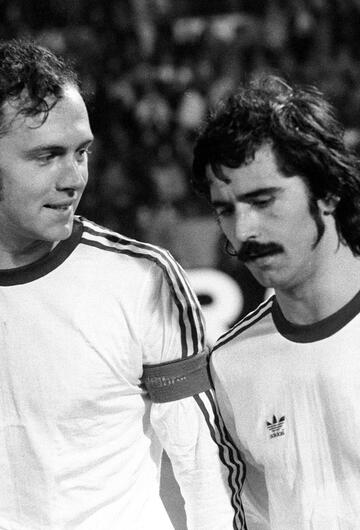 Franz Beckenbauer (l.) und Gerd Müller