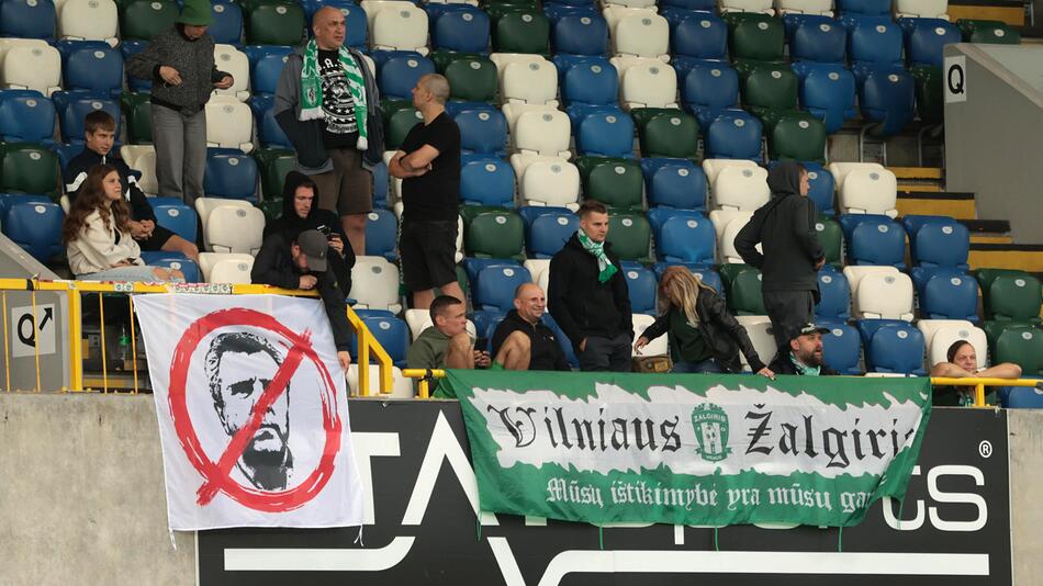 Fans von Zalgiris Vilnius