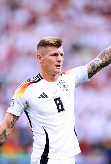 DFB-Nationalspieler Toni Kroos während der EM 2024