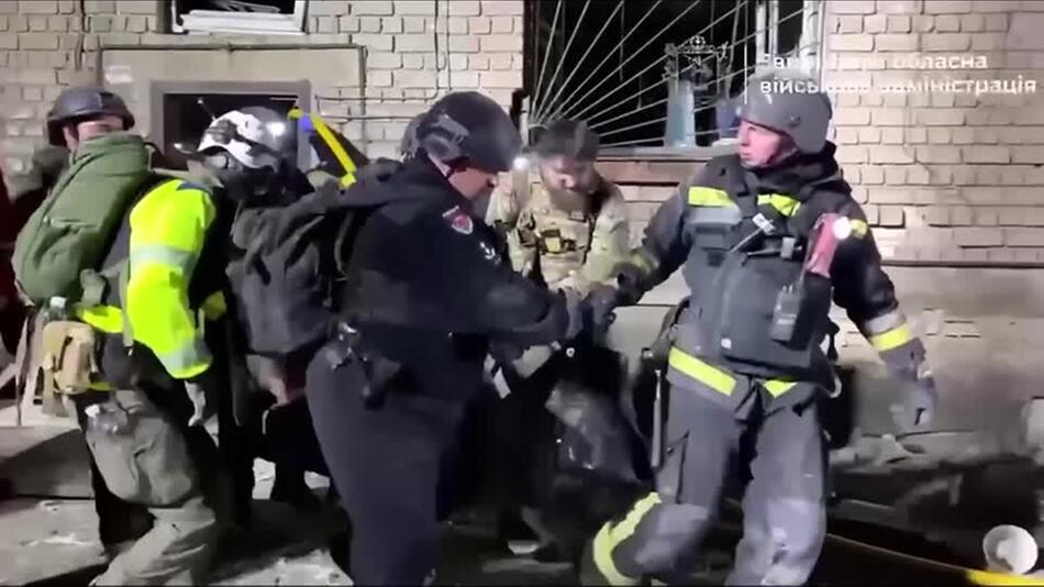 Ukraine: Drohnenangriff mit vielen Verletzten in Saporischschja