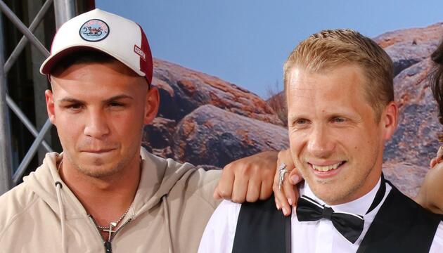Pietro Lombardi (l.) und Oliver Pocher sind seit Jahren befreundet. Aktuell leben die beiden ...