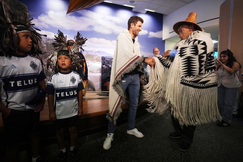 Thomas Müller in Vancouver