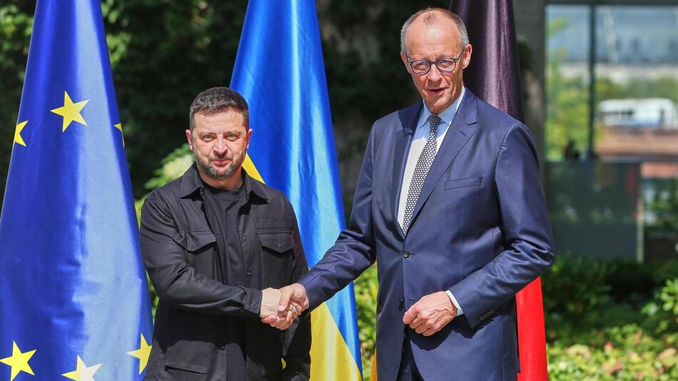 Friedrich Merz, Selenskyj, Ukraine, Politik