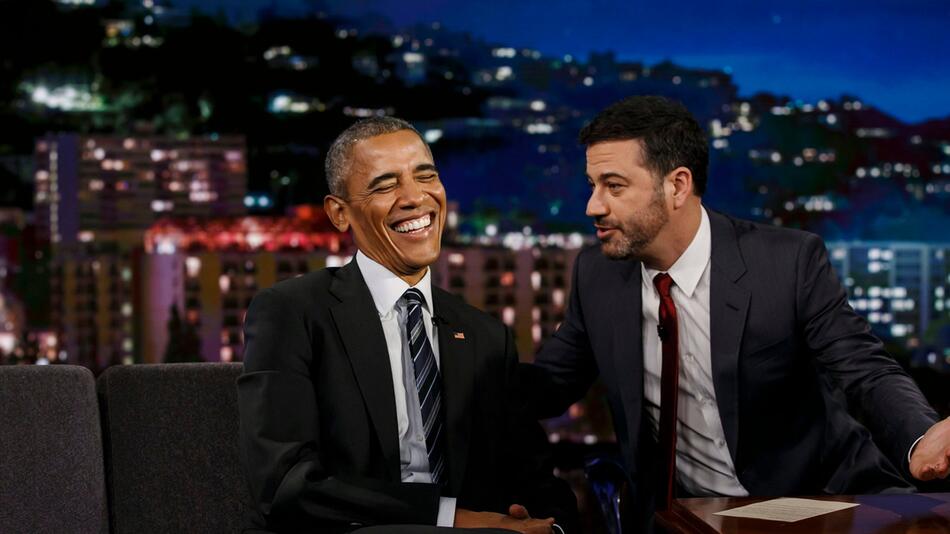 Barack Obama und Jimmy Kimmel