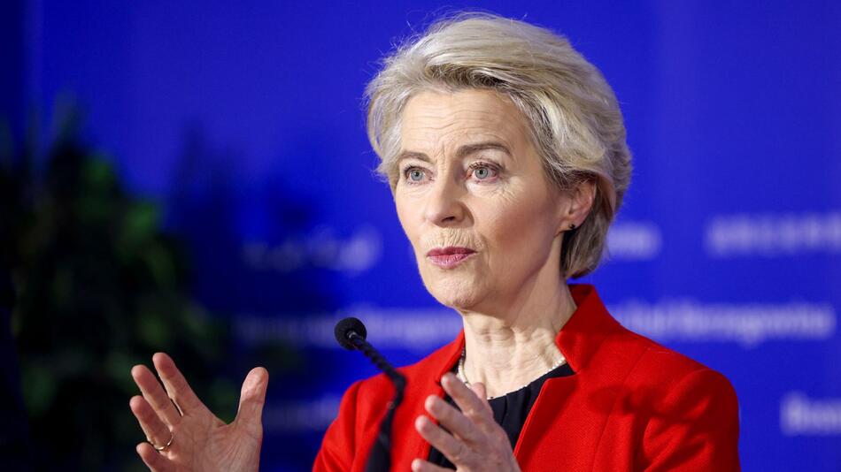 EU-Kommissionspräsidentin Ursula von der Leyen