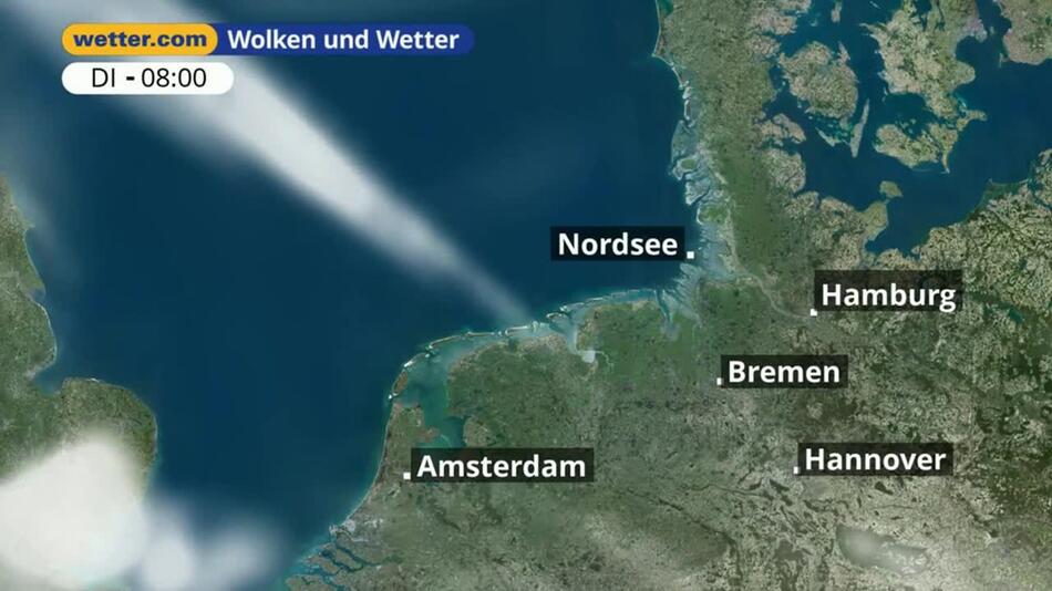 "Nordsee: Dein Wetter für Deine Region!"