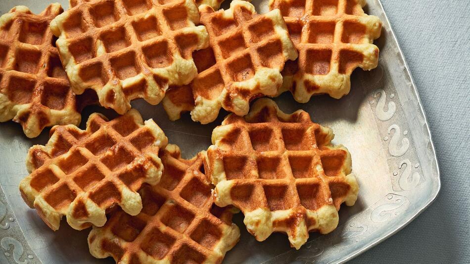 Sauerteig-Waffeln