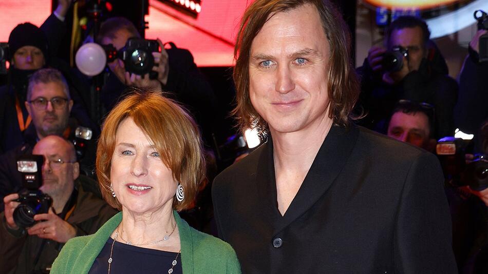 Corinna Harfouch und Lars Eidinger bei der Premiere von "Sterben" im Rahmen der Berlinale.