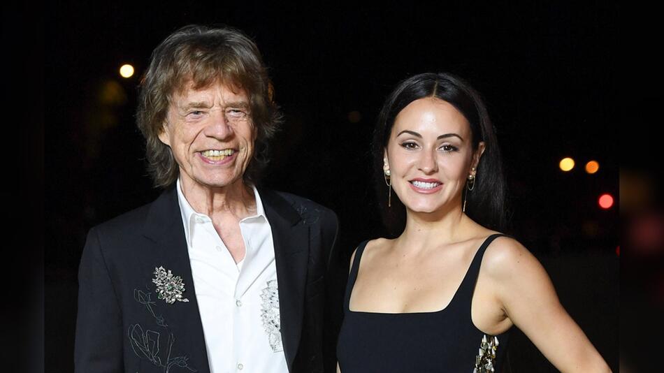 Melanie Hamrick und Mick Jagger.