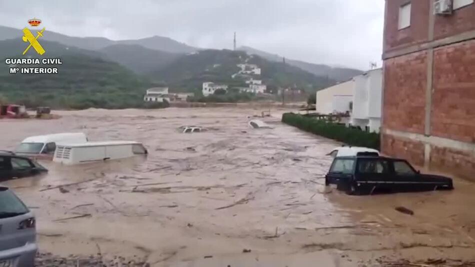 Wieder Hochwasser und Überschwemmungen in Spanien