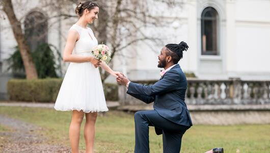 Symbolbild: Brautpaar in Österreich