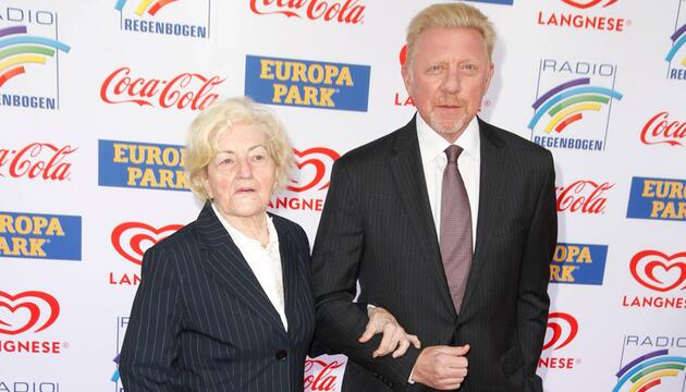 Boris Becker und seine Mutter Elvira im Jahr 2019.