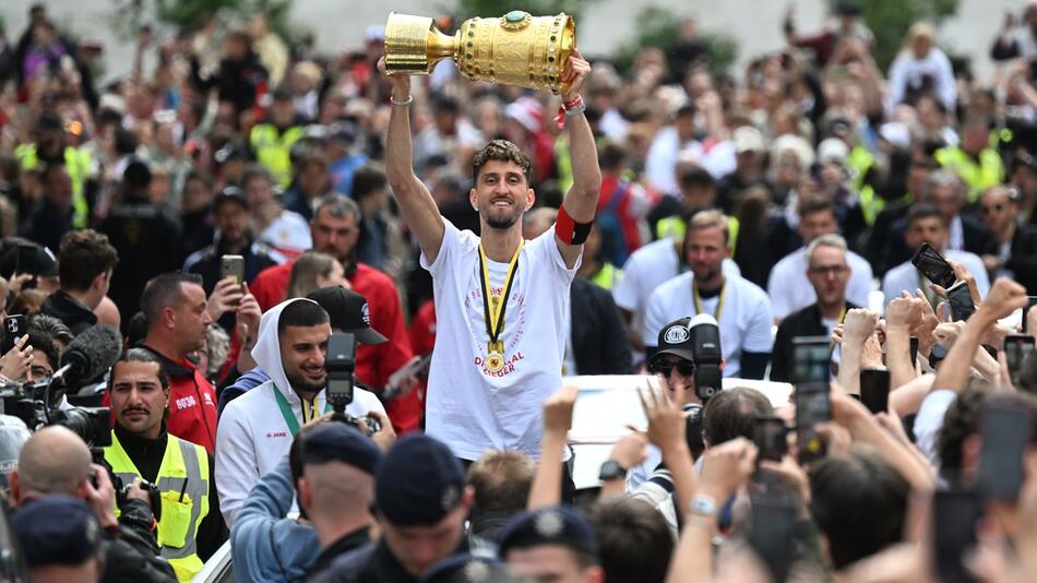 Nach dem DFB-Pokal Finale - VfB Stuttgart