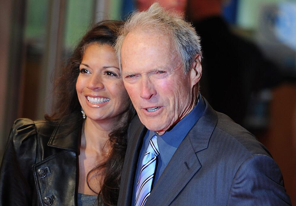 Clint Eastwood mit damaliger Ehefrau Dina