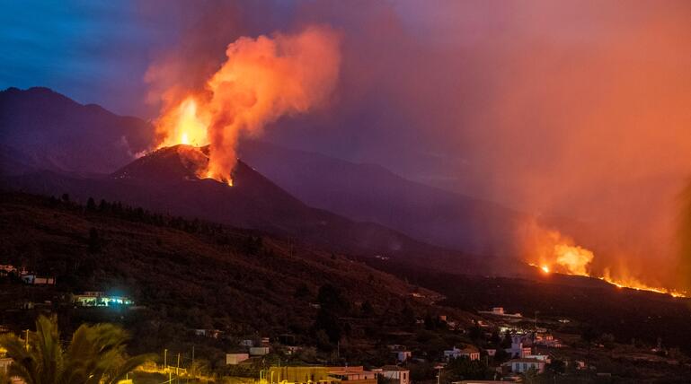Vulkanausbruch Cumbre Viejo in La Palma 2021