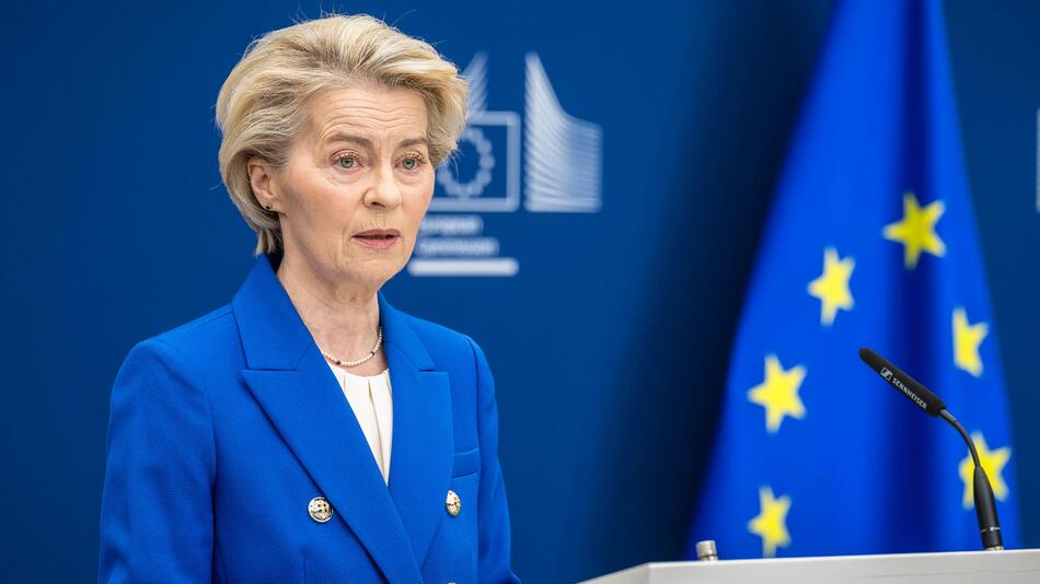 EU-Kommissionspräsidentin Ursula von der Leyen (CDU)