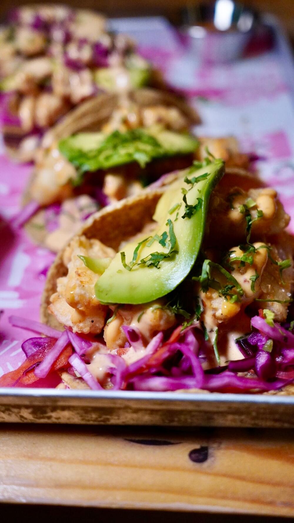 Fischtacos mit Avocado