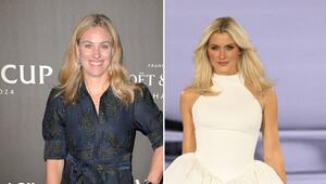 Blondschopf ersetzt Blondschopf: Angelique Kerber (l.) springt spontan für die verletzte Lena ...