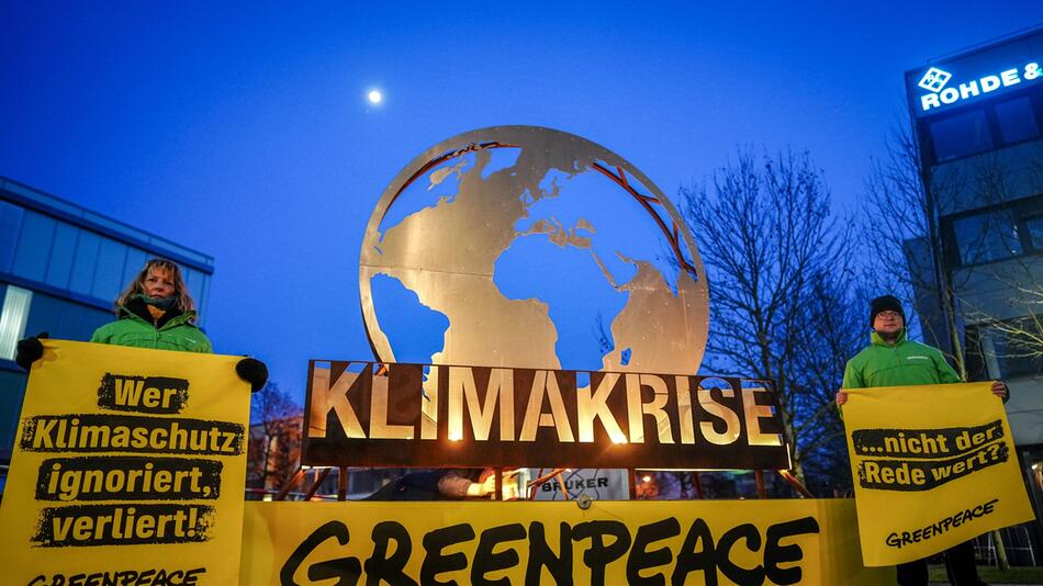 Aktion von Greenpeace