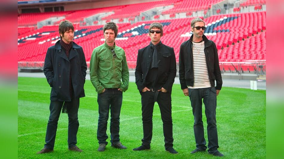 Oasis im Wembley-Stadion.