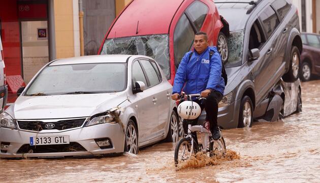 Überflutungen in Spanien