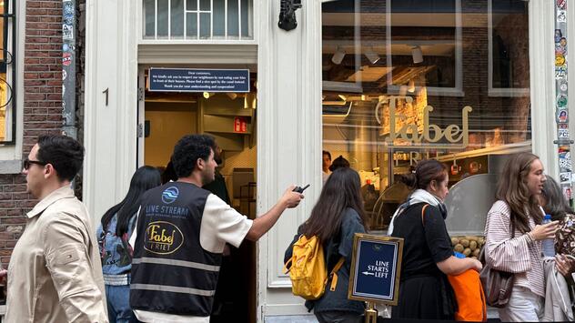 Riesenärger um Fritten-Bude in Amsterdam