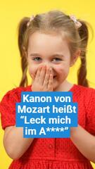 Mozart Kanon Leck mich