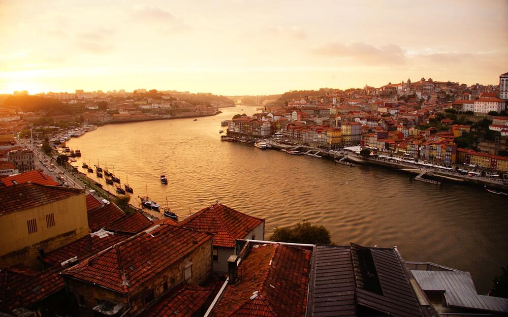Fluss Douro in Porto