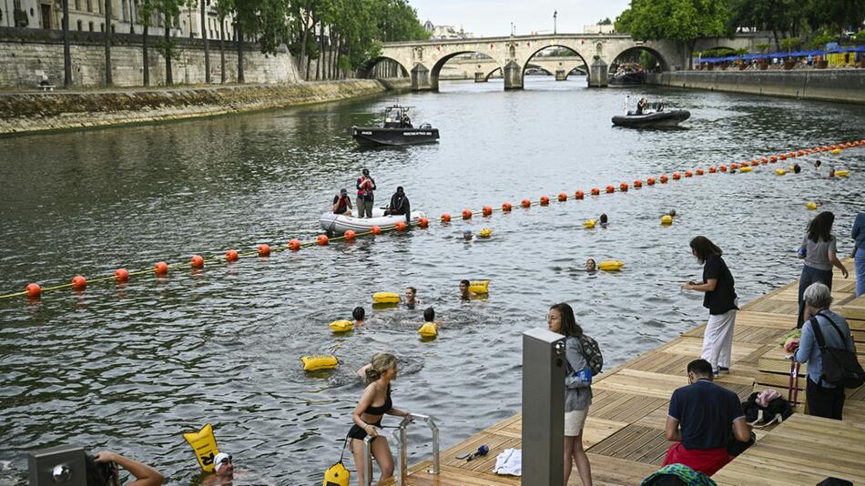 Badestellen an der Seine eröffnet