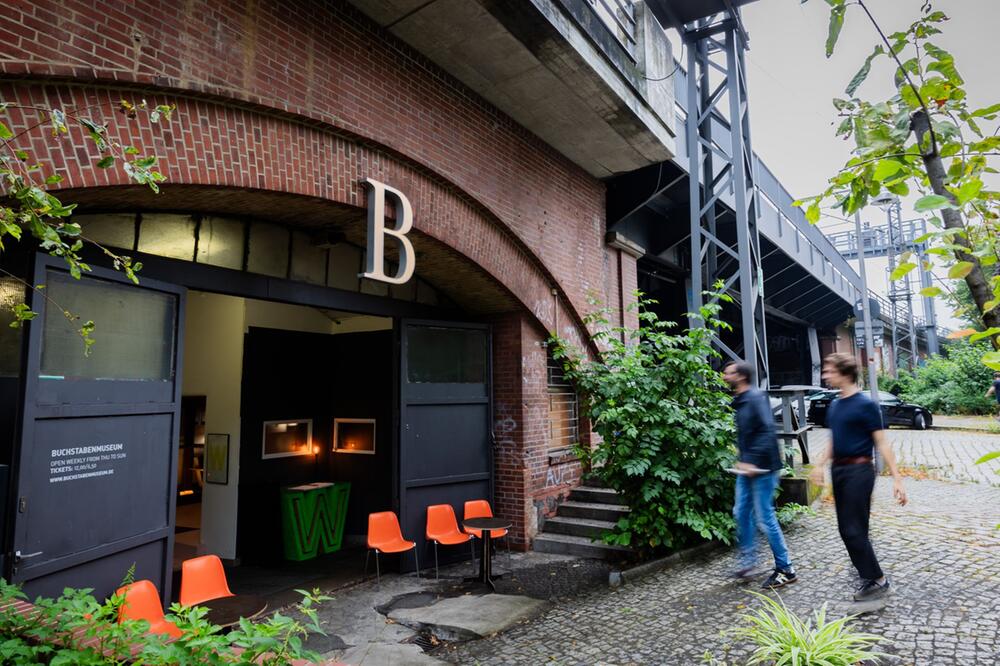 Buchstabenmuseum vor der Schließung
