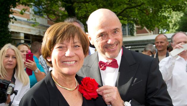 Rosi Mittermaier und Christian Neureuther