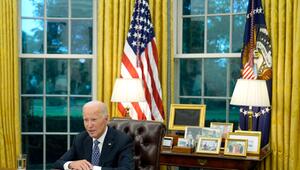 US-Präsident Biden im Oval Office