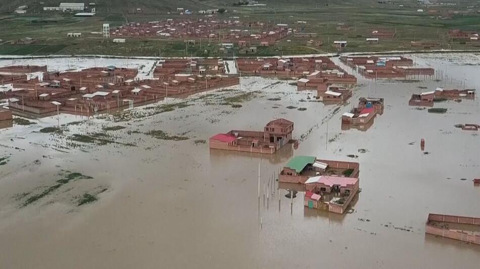 Nach Regen und Überflutungen: Ackerfelder in Bolivien zerstört, 6.000 Menschen betroffen