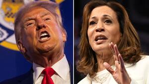 Die US-Wahl rund um Donald Trump (l.) und Kamala Harris sorgte 2024 auch auf YouTube für Aufsehen.