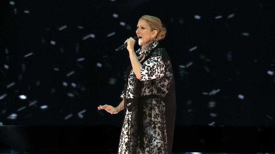 Céline Dion auf der Bühne