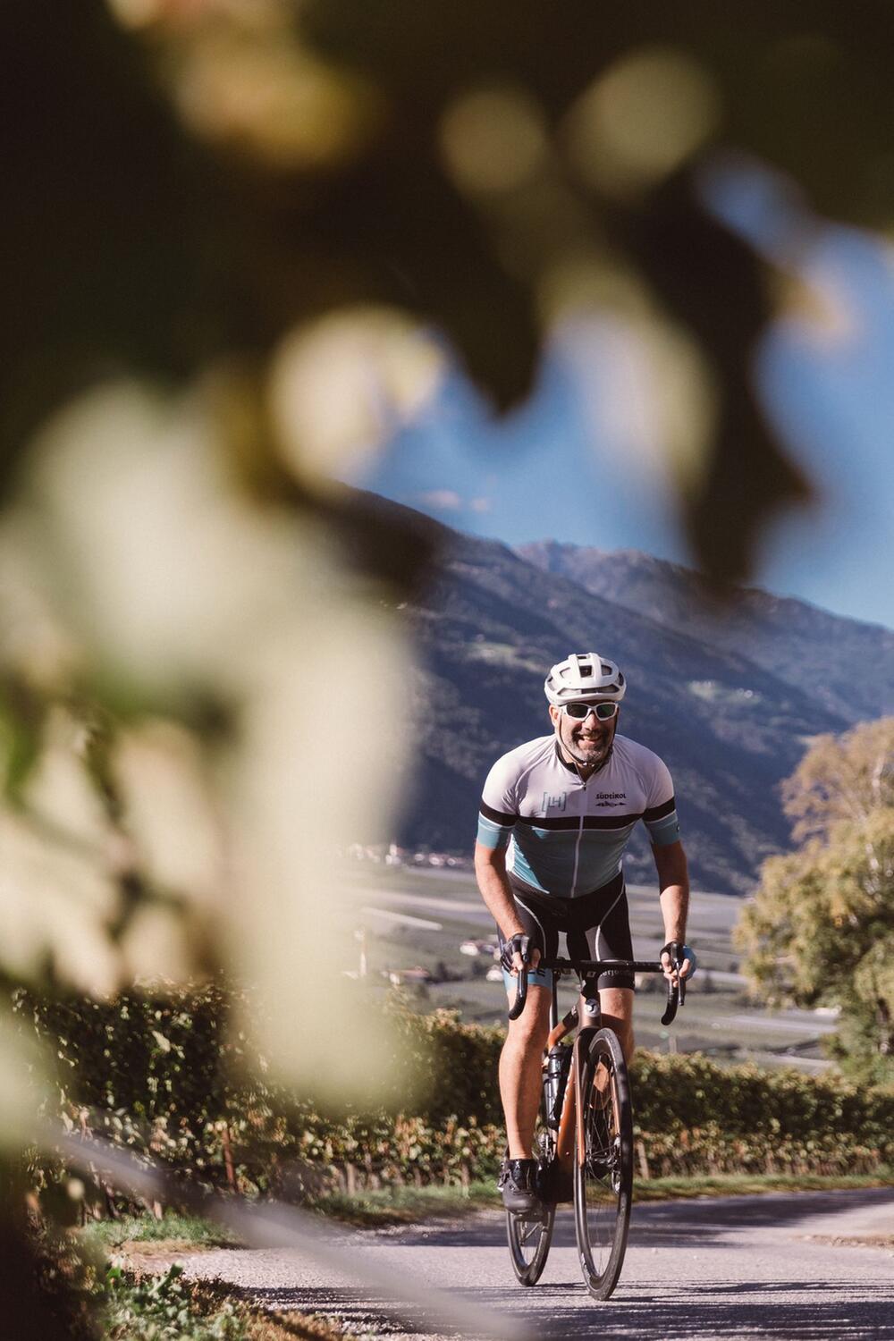 Rennradfahrer Joachim Nischler